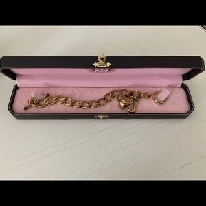 Juicy Couture Vintage Gold Charm Bracelet - IOB